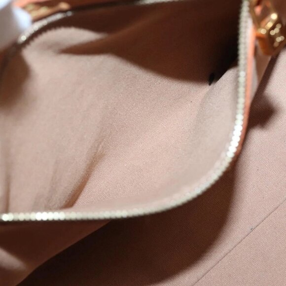 LOUIS VUITTON Monogram Vernis Reade PM Hand Bag Noisette M91334 LV Auth 134756 - Picture 14 of 16